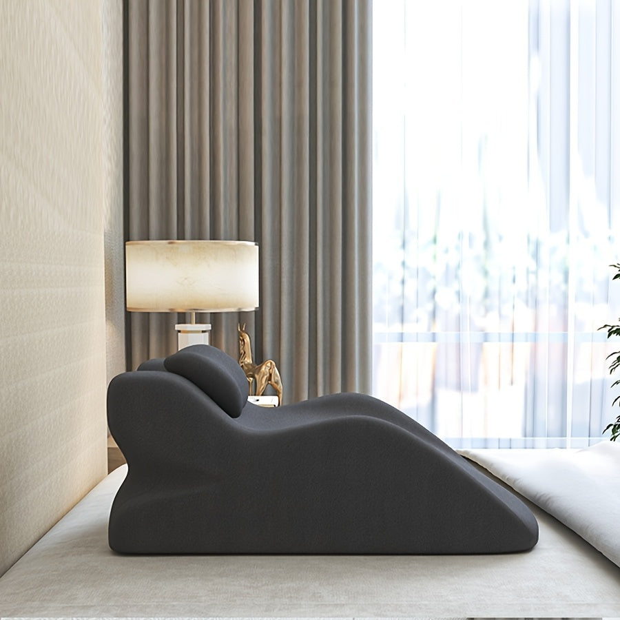 A Pillow Designed For Sleeping On Your Stomach, Perfect For Reading Or Using Your Phone While Lying Down, A Versatile Cushion For Prone Positions.